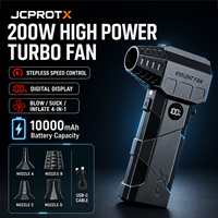 Kipas 110000RPM 6000mAh 150W Tipe-C Tanpa Kabel Brushless Stepless Peniup Udara Genggam Pembersih Keyboard PC Mobil