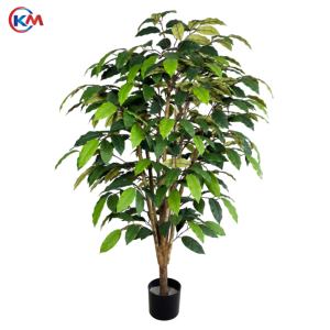 Árbol de <span class=keywords><strong>mango</strong></span> artificial de 120cm, decoración del hogar, árbol de bonsái, Planta artificial para decoración de interiores - Product Image 1