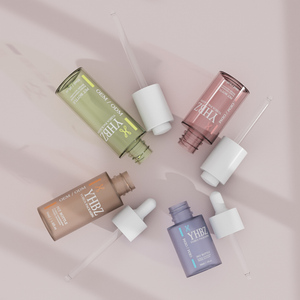 Chai serum nhựa PET 30/40/50/60ml mới về, kèm ống nhỏ giọt, thiết kế sang trọng, tiện dụng cho du lịch, bộ chai nhỏ giọt tinh dầu - Product Image 5