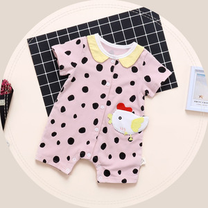 Vêtements pour bébés en gros : Combinaison à col pour nouveau-né fille, provenance Chine - Product Image 3
