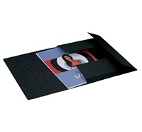 Carpeta de archivos de banda elástica personalizada de tamaño A4 Carpeta elástica de esquina A4 para 150 hojas, 3 solapas, carpeta elástica