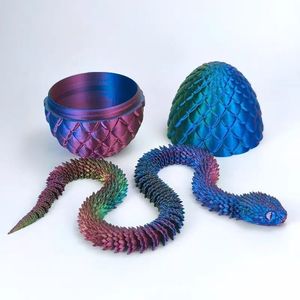Paquete de Huevos de Serpiente Impresos en 3D - Regalo de Broma de Pascua y Juguete Decorativo al por Mayor - Product Image 1