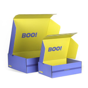 Boîte en carton ondulé écologique, recyclable, personnalisée et imprimée pour l'expédition et l'emballage e-commerce - Product Image 4