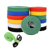 Sangles réutilisables à crochets et boucles, fils, cordons, attaches pour câbles