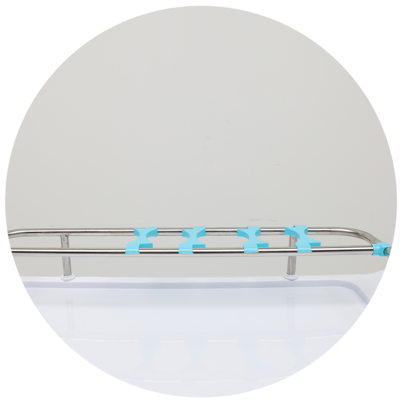 MN-TC010 Medical Furniture ABS Treatment Trolley Cart With Casters
