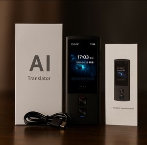 T17 precisión inteligente fuera de línea pantalla táctil reconocimiento de voz fotografías grabación 138 idiomas traductor para viajes - Product Image 2