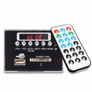 Mô-đun Bảng Giải Mã WAV + WMA + MP3 Máy Phát Nhạc LED Kỹ Thuật Số 12V Đài FM Xe Hơi Màu Đen - Product Image 3