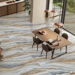 Lastre di <span class=keywords><strong>Marmo</strong></span> Multicolore di Lusso 750x1500mm, Serie Designer in Porcellana Anti-UV per Supermercati e Sale - Product Image 5