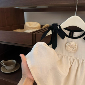 Child Star Circle Girls Sleeveless Dress Breathable Summer Princess Dress Korean Style - Product Image 3