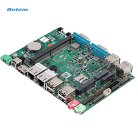 PC Industrial Sin Ventilador Qotom J6412 Serie Q10821X, Doble LAN, 6xCOM, HD+VGA, Gateway IoT 4G/5G, Computadora Integrada DDR4, Arranque Automático