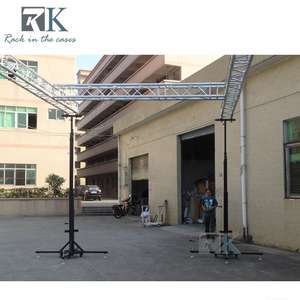 Support de haut-parleur Line Array RK 250 kg à haute capacité de charge, en alliage d'aluminium, avec tringle de levage réglable et goupille de fixation pour événements extérieurs et scènes - Product Image 2