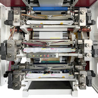 Machine d'impression flexographique à impression centrale automatique 4, 6 ou 8 couleurs pour films plastiques et emballages souples