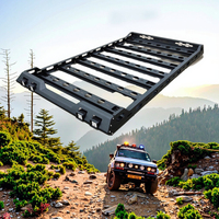 Robuster Stahl-Dachgepäckträger für Suzuki Jimny 2019 JB74, 136x108x25cm mit 100kg Tragfähigkeit