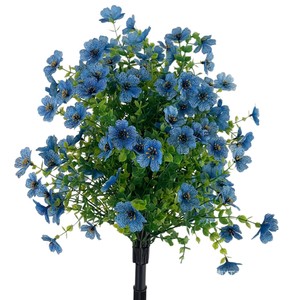 Rama de Flor Artificial Violeta de Plástico para Insertar en el Suelo, Decoración para Exteriores, Accesorio de Fotografía, Meiduo Flower Industry - Product Image 1