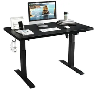 Mesa de trabalho ajustável para laptop, mesa de trabalho para escritório e computador inoxidável