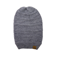 Gorro de lana con estampado de calavera para invierno, gorro de lana con estampado de calavera para esquiar