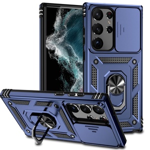 Funda Híbrida Antigolpes para Samsung S25 Ultra Plus S24 S23 S22, Funda para Samsung 24 con Anillo y Protector de Cámara Deslizante - Product Image 5