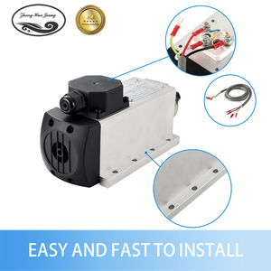 Zhong Hua Jiang ER11 1.5KW 110V/220V Square Air Cooled CNC Spindle Motor with VFD Kit BT30 for CNC Router <b>Engraving</b> <b>Machine</b> - Product Image 4