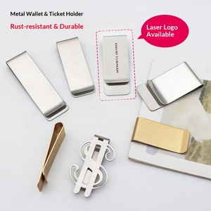 Clip para Billetes de Acero Inoxidable, Porta Tarjetas de Crédito, Organizador de Oficina, Porta Boletos, Pequeño Regalo - Product Image 2