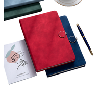 A5 blanc Journal cahier coeur serrure conception journal tissu et PP couverture matériel école étudiant cadeau 50 pièces bloc-notes
