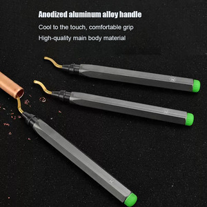 Outil de débavurage et de finition HD-1/2 – Lame haute performance pour chanfreinage de trous intérieurs et finition de tuyaux en cuivre - Product Image 1