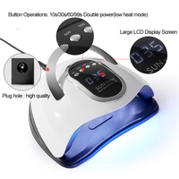 Lampe LED rechargeable en forme de cœur pour ongles, séchoir à vernis gel UV, vente en gros d'usine OEM, faible MOQ, nouveauté 2026, pour filles