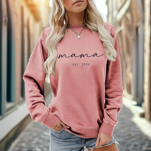 เสื้อสเวตเชิ้ตแขนสั้นทรงหลวมพิมพ์ลายถักนิตติ้งป้องกันขนร่วงสำหรับผู้หญิง คอลเลคชั่นฤดูใบไม้ผลิ/ฤดูร้อน JAC22 DZ54182 - Product Image 2
