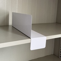 Séparateurs d'étagères en PVC pour placards, séparateurs d'étagères en bois, organisateur de vêtements et rangement de chambre, organisateur d'étagères