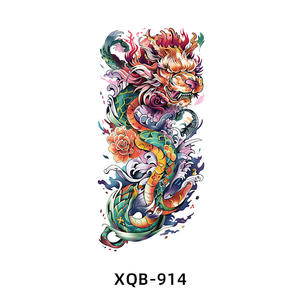 Nuevos Diseños 2025, Tatuajes Temporales de Papel con Diseños de Animales, Resistentes al Agua, para Aplicar en Todo el <span class=keywords><strong>Brazo</strong></span> o <span class=keywords><strong>Medio</strong></span> <span class=keywords><strong>Brazo</strong></span>, para Hombres y Mujeres - Product Image 1