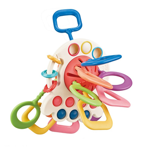 Nuevo Producto: Juguete Sensorial de <span class=keywords><strong>Pulpo</strong></span> <span class=keywords><strong>para</strong></span> Bebés, Esenciales <span class=keywords><strong>para</strong></span> Recién Nacidos, Sonajero de Silicona Educativo <span class=keywords><strong>para</strong></span> Bebés, Venta al Por Mayor - Product Image 5