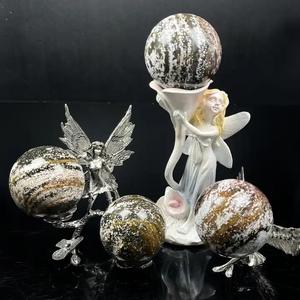 Nuevas piedras preciosas de cristal natural, <span class=keywords><strong>Jaspe</strong></span> marino, adornos de bola de ágata, precios al por mayor para uso doméstico y de oficina, piedras crudas - Product Image 3