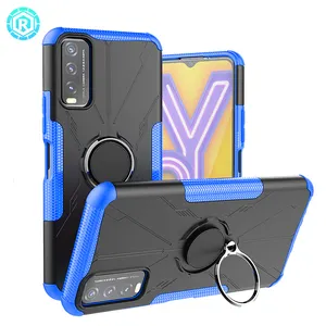 Échantillon gratuit coque de téléphone à la mode, couverture arrière, prix de gros, coque de luxe Tpu, housse de protection pour téléphone portable 8 couleurs pour Vivo Y20