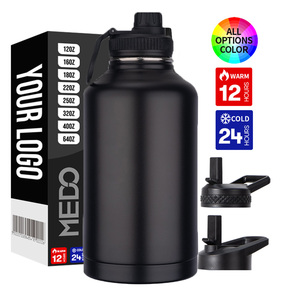 Oferta Especial: Termos de Acero Inoxidable de 64oz con Logotipo Personalizado, Termo al Vacío con Pajita para Deportes, Viajes y Uso Diario - Product Image 3