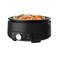 Revêtement antiadhésif à usage domestique 4L Hotpot électrique multi-cuisson