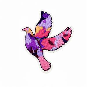 Patch brodé thermocollant 'Faith I love Jesus Church Cross Peace dove' pour la décoration de vêtements et de chapeaux - Product Image 6