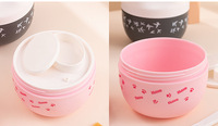 Boîte à lunch pour enfant Icen B07 avec personnage de dessin animé mignon, fonction chauffante, pour l'école et les sorties