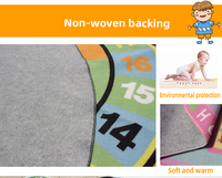 Grand tapis d'activité en mousse pour bébé, tapis de jeu pour ramper, imperméable pour bébé, enfant, enfants, tapis de jeu d'intérieur