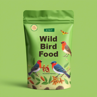 250g 500g 1kg Bird Seed Feed pp Doypack Bag Bolaminated Wild Bird Food Sack Bird Food Pouch