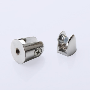 Xiduo Glass Clip Zinc Alloy Easy Installation <b>Drawer</b> Shelf Support L32 Polishing Finish - Product Image 4