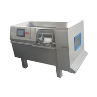 Máquina automática para cortar en cubitos carne congelada para cortar queso, frutas y verduras