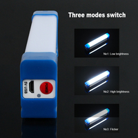 Accueil couloir mural portable mini LED tube de lumière d'urgence Camping en plein air charge solaire lampe de secours