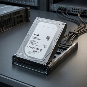 ฮาร์ดดิสก์ไดรฟ์ภายใน ST10000VE001 ความจุ 10TB ขนาด 3.5 นิ้ว SATA AF สำหรับจัดเก็บข้อมูลเซิร์ฟเวอร์ - Product Image 5