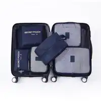 6pcs Travel Storage Bag Set Multi-functional Durable Breathable