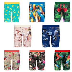 Heren Ondergoed Groothandel Digitale Print 3d Ademende Volwassen Fietsbroek Heren Boxers Joggingbroek - Product Image 2