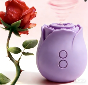 Vibrateur Rose en Gros pour Femmes, Stimulateur Clitoridien et du Point G, Sucette Vibrante pour Tétons, Vibrateur à Succion Rose pour Femmes - Product Image 1