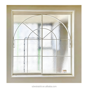 Fenêtre coulissante en aluminium avec moustiquaire de sécurité, conception à rupture de pont thermique pour villa au rez-de-chaussée, fenêtre extérieure antivol, certifiée CE Energy Star - Product Image 3