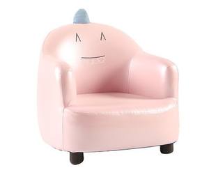 Sofá Infantil Individual Moderno de Cuero, Taburete Personalizado de Tela, Linda Silla Perezosa de Madera Maciza para Niñas Pequeñas - Product Image 4