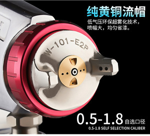 Automatic Air Production Line Waterborne <b>Paint</b> Reciprocating Sprayer WA-101 Pneumatic <b>Spray</b> Nozzle - Product Image 1