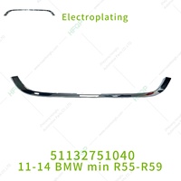 51132751040 51117209904 Grille supérieure/inférieure avant, garniture de moulure de capot pour Mini Cooper R55 R56 R58 R59 2007-15