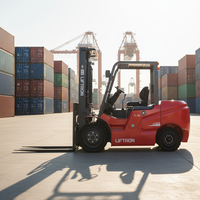 Forklift Counterbalance Listrik Liftron Seri DL 3T Lithium CPD30L Ban Solid untuk Pabrikasi